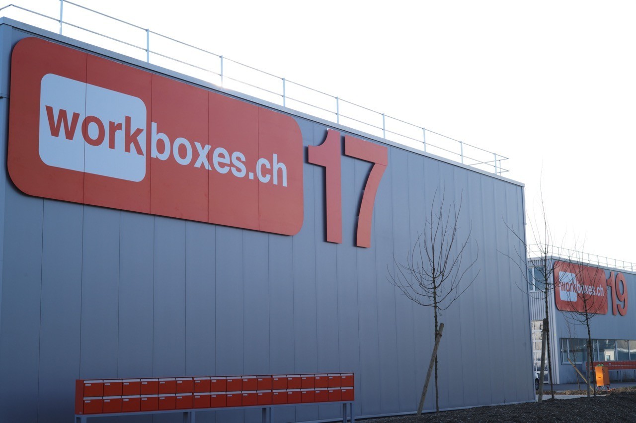Modulare  Doppelboxen an bestem Standort