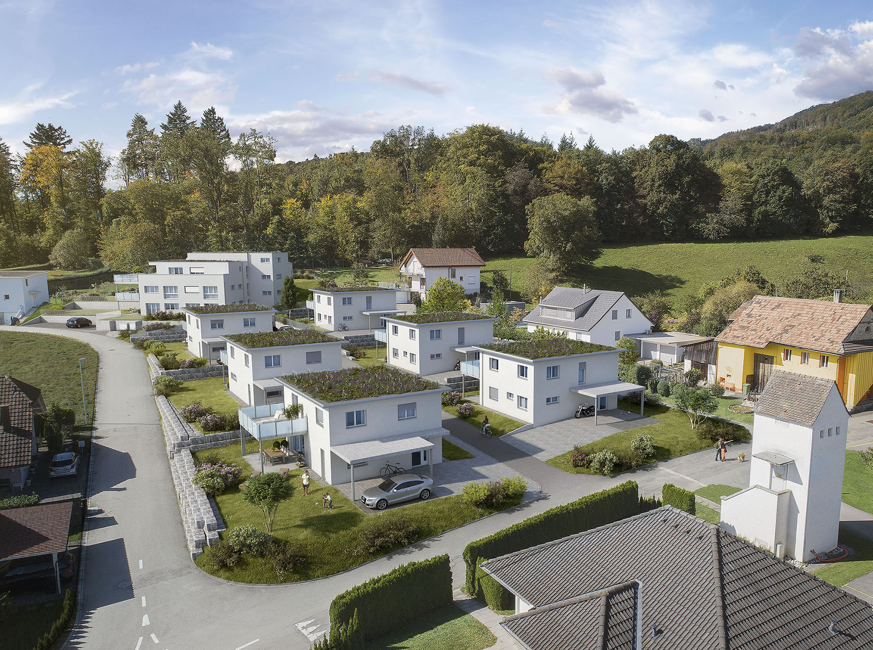 Neubau-Einfamilienhäuser zu verkaufen
