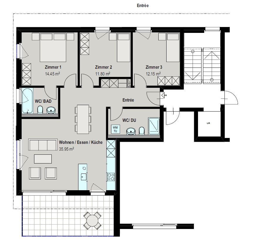 Familienwohnung an toller Lage!