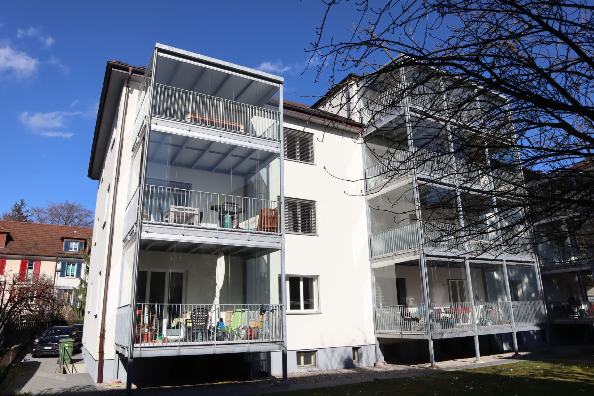 Charmante Wohnung mit grossem Balkon, Nähe Zentrum und Bahnhof!