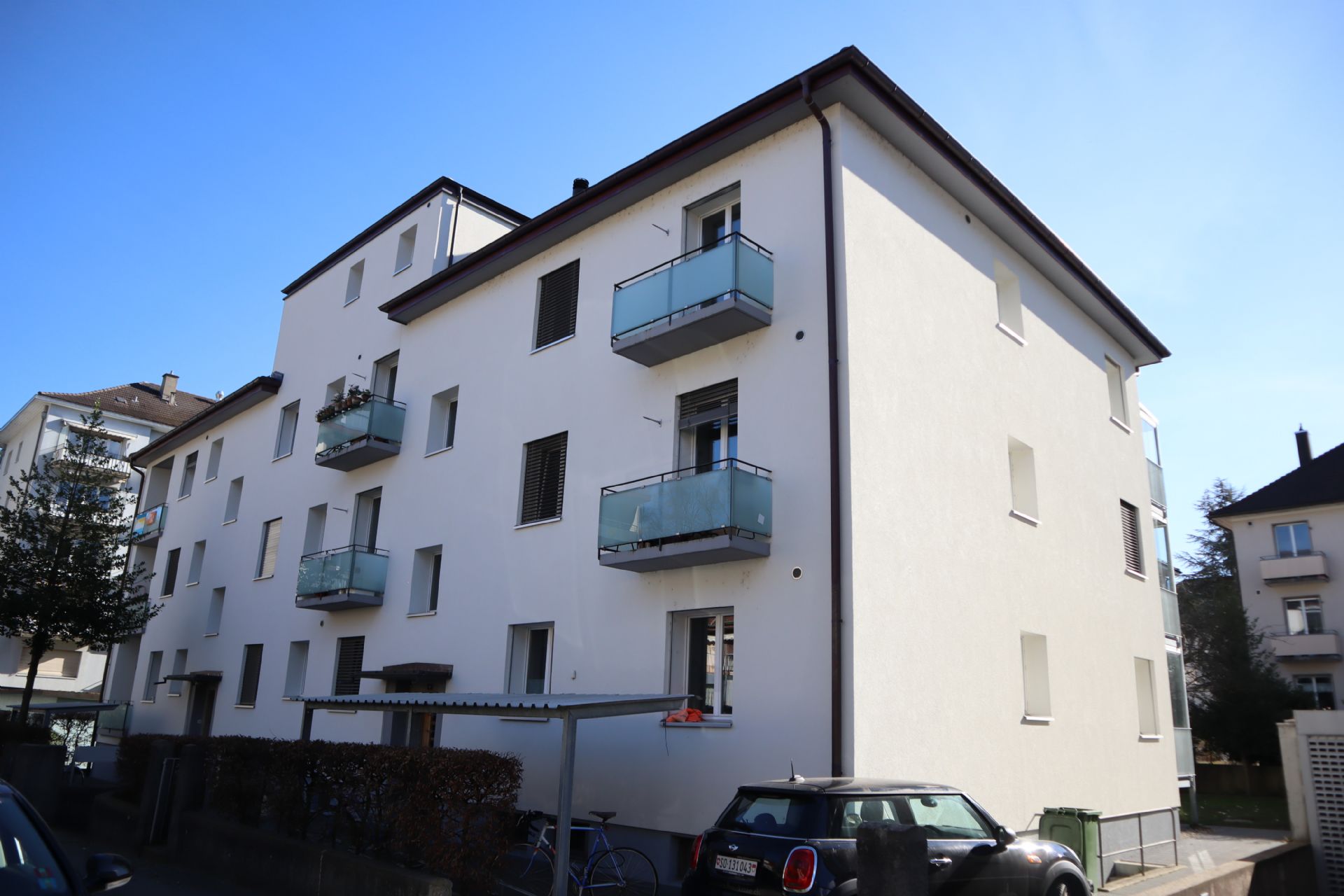 Charmante Wohnung mit grossem Balkon, Nähe Zentrum und Bahnhof!