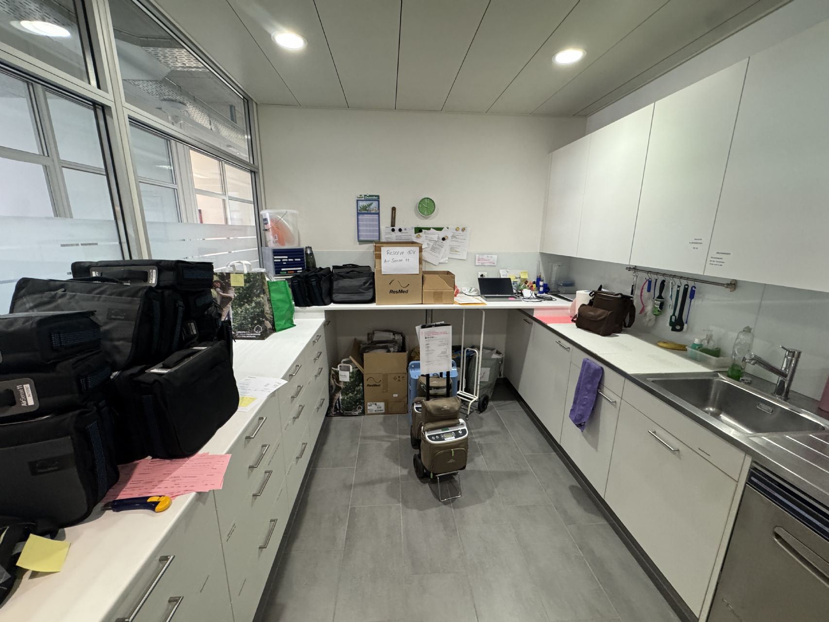 Bürofläche im 2. OG mit 156m2 mit grosser Dachterrasse
