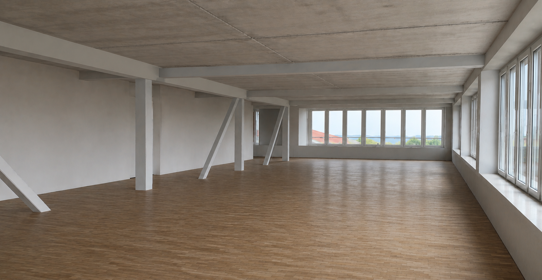 Neue Bürofläche im 4. OG mit 223m2 mit grosser Dachterrasse