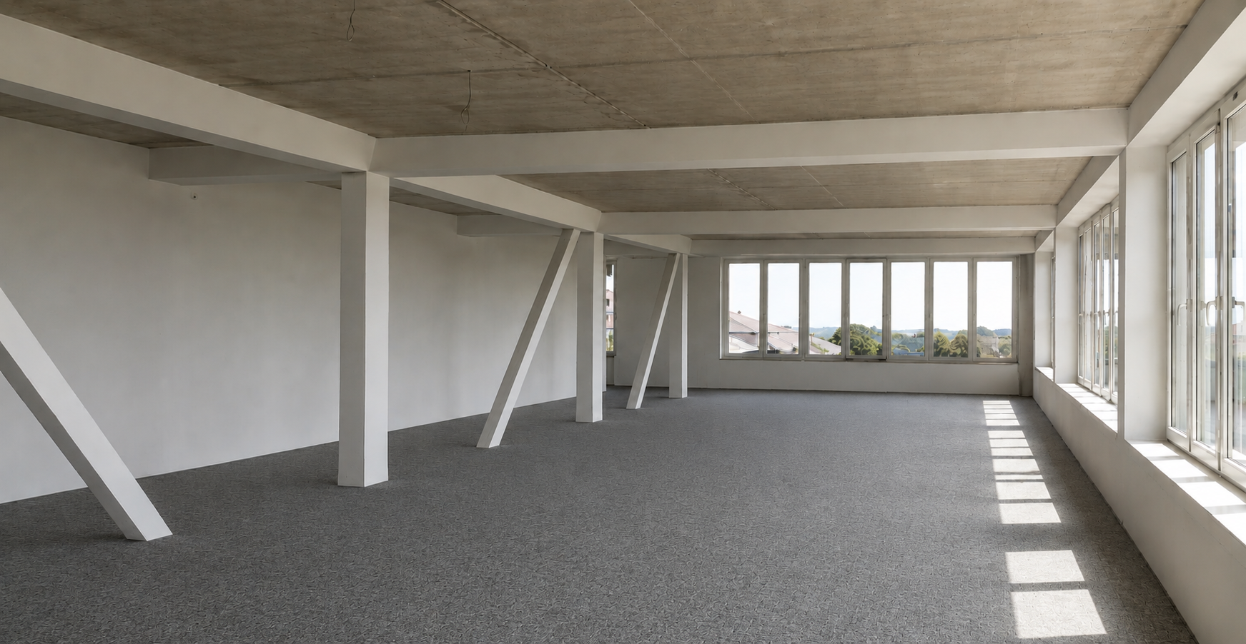 Neue Bürofläche im 4. OG mit 223m2 mit grosser Dachterrasse