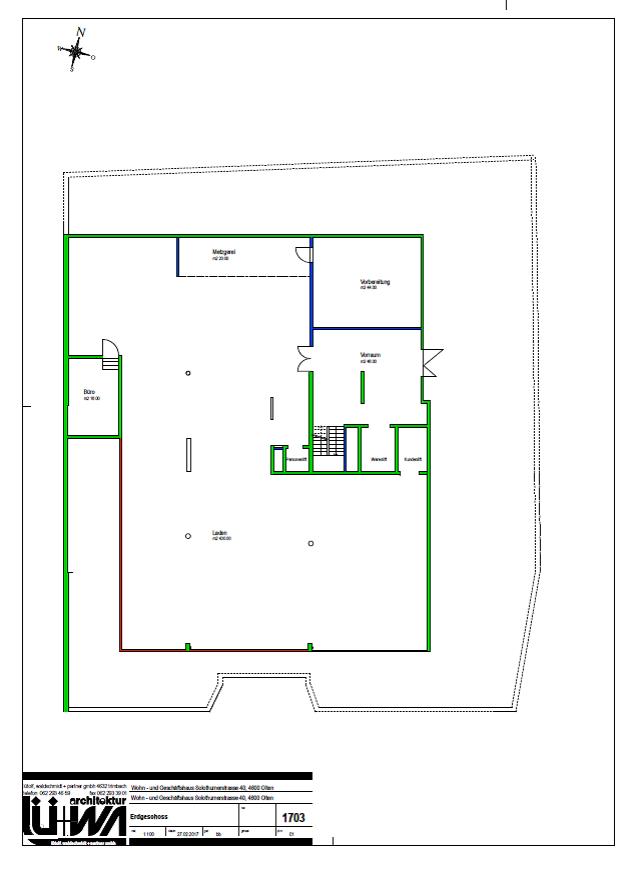 Attraktive Gewerberäumlichkeit mit Einstellhalle und großem Lager!