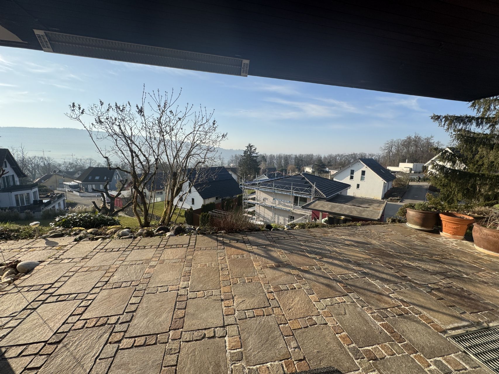 Freistehendes Einfamilienhaus mit Panoramablick