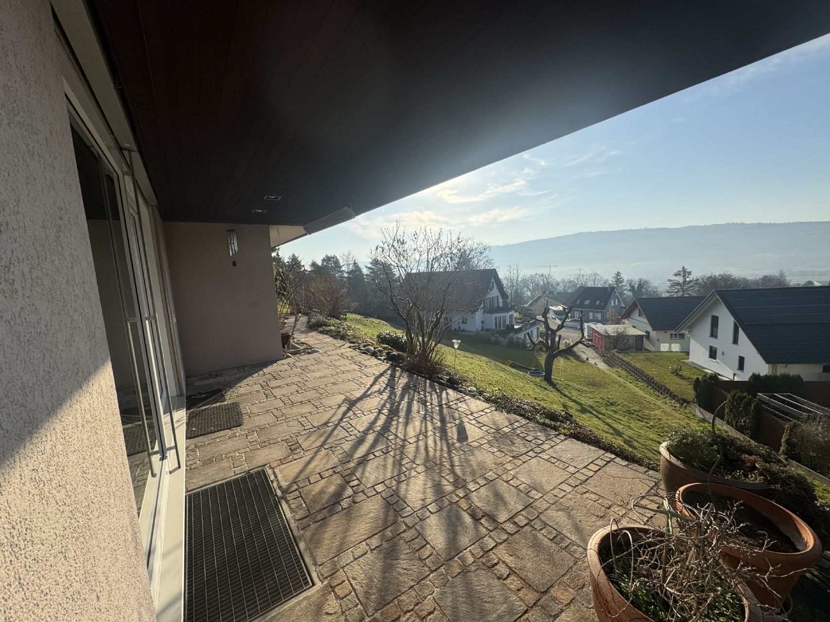 Freistehendes Einfamilienhaus mit Panoramablick