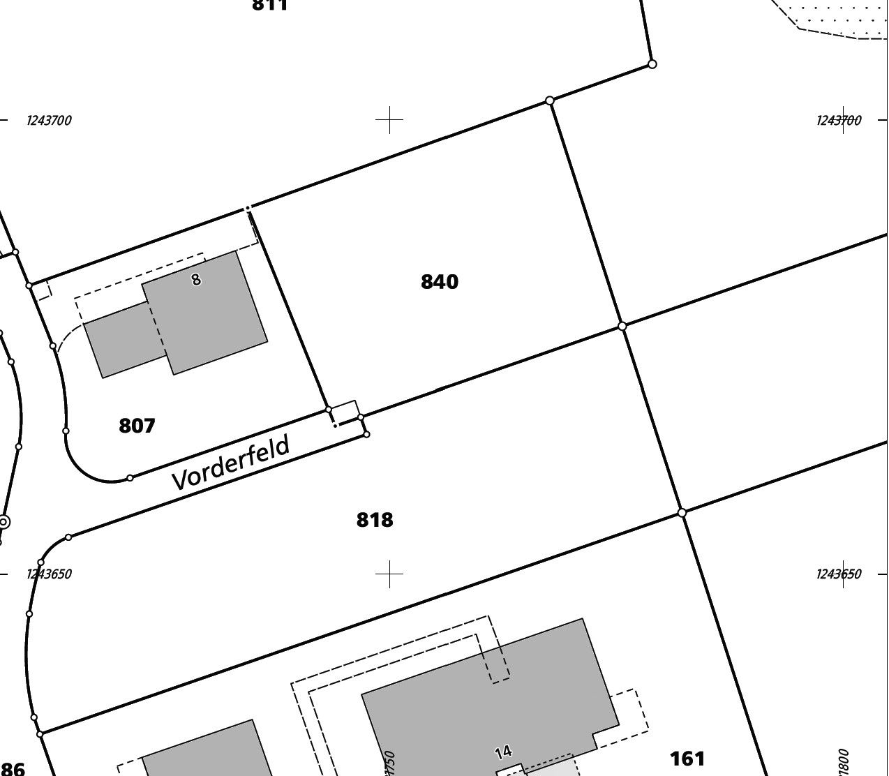 Bauland Zone W2 an erhöhter Lage