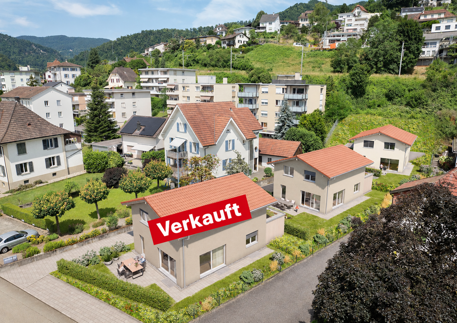 Freistehende 5.5-Zimmer-Einfamilienhäuser: Haus B und C noch verfügbar