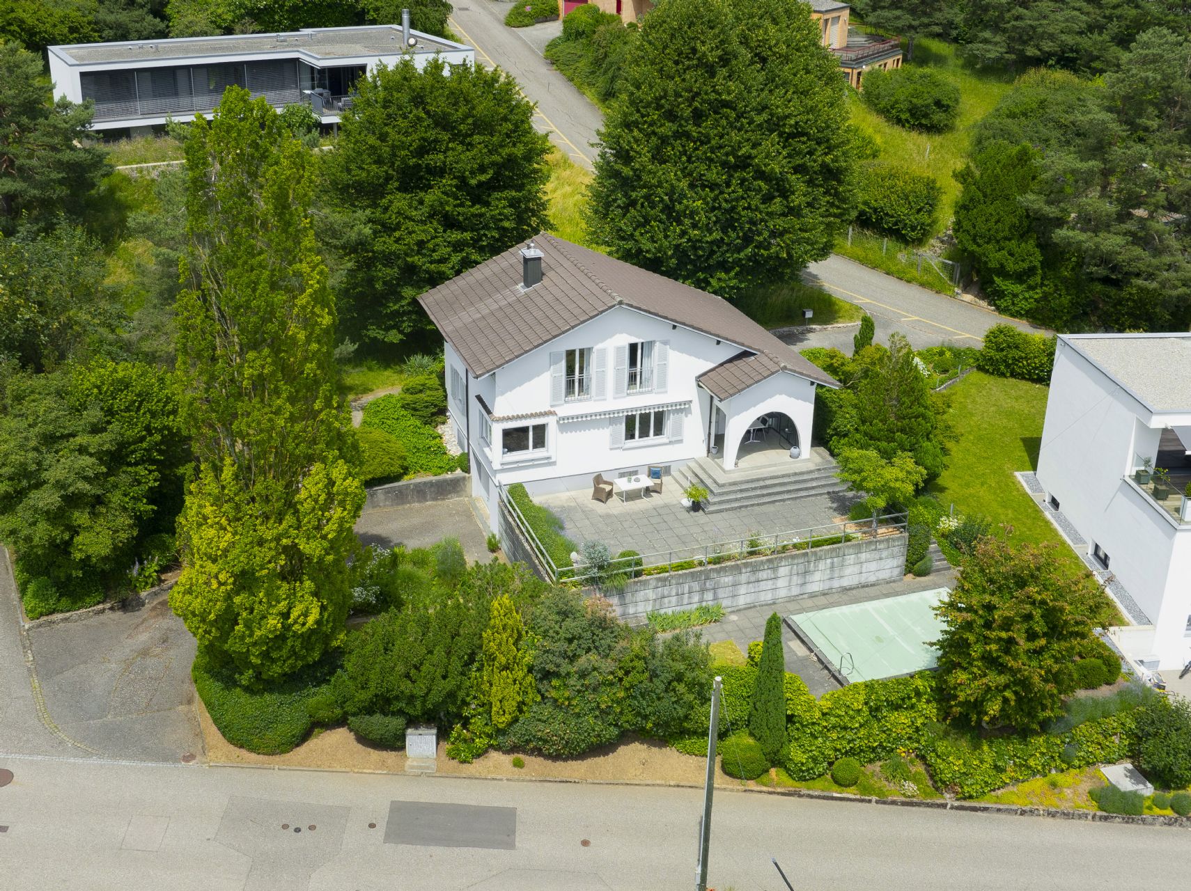 Freistehendes 5.5-Zimmer-Einfamilienhaus mit Weitsicht zu verkaufen